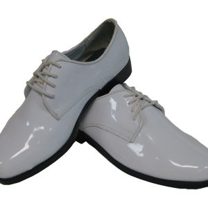 White Genoa Lace Up