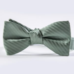 Meadow Simply Solid Striped Bow Tie