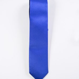 Blue Violet Simply Solid Neck Tie