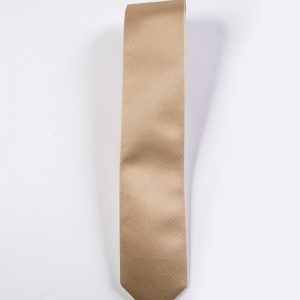 Toffee Gold Simply Solid Neck Tie