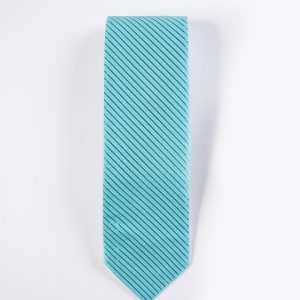 Aqua Portofino Striped Tie