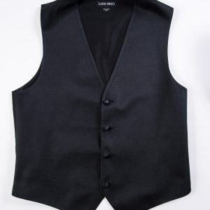 Black Simply Solid Vest