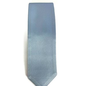 Ice Blue Simply Solid Neck Tie