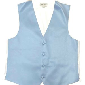 Ice Blue Simply Solid Vest